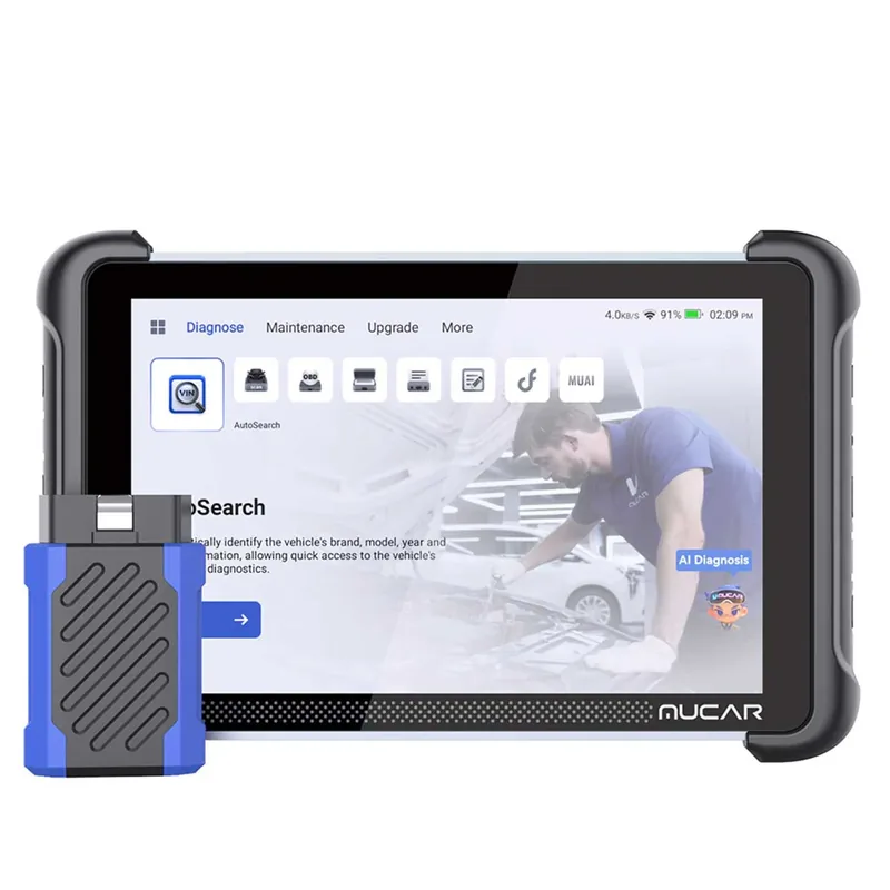 MUCAR 892BT bidirectional automotive diagnostic scanner with wireless VCI