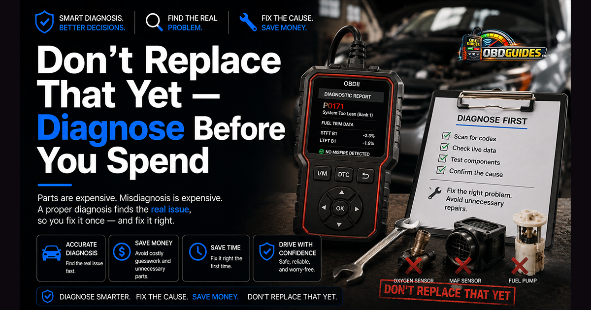 Don’t Replace That Yet — Diagnose Before You Spend