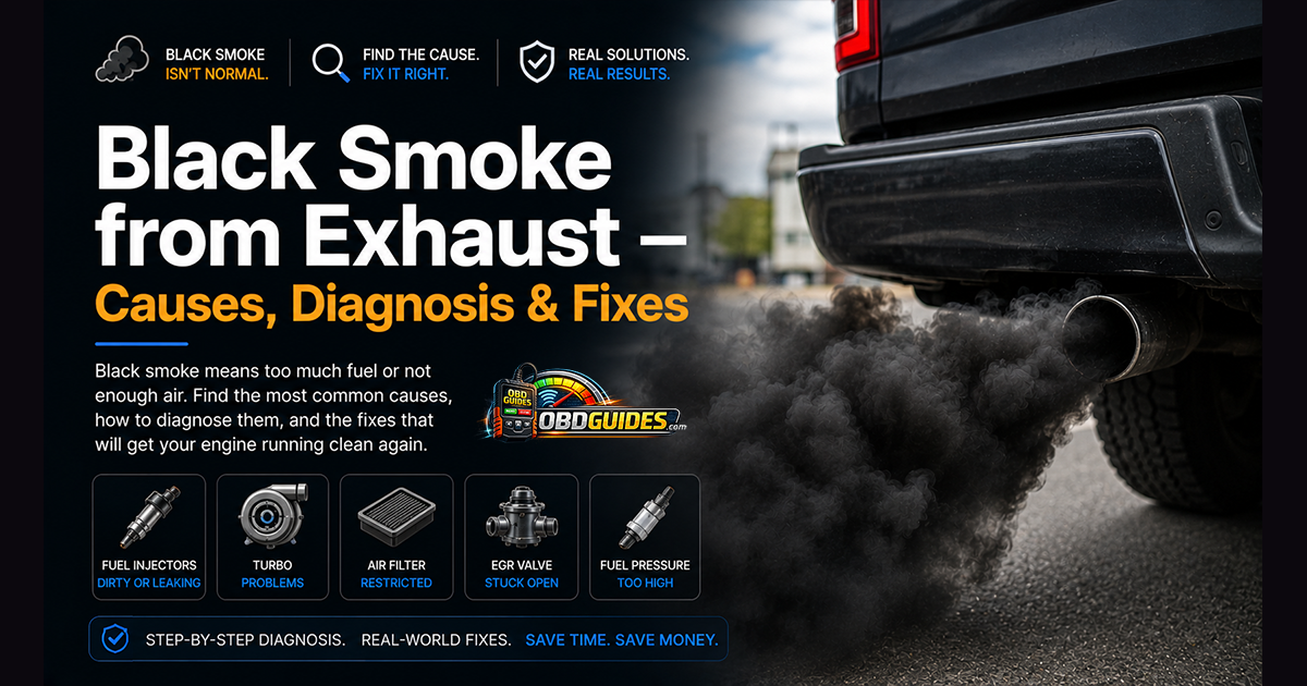Black Smoke from Exhaust
